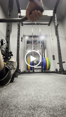 Customer video review of Major Fitness PLM03 All-In-One Home Gym Power Rack