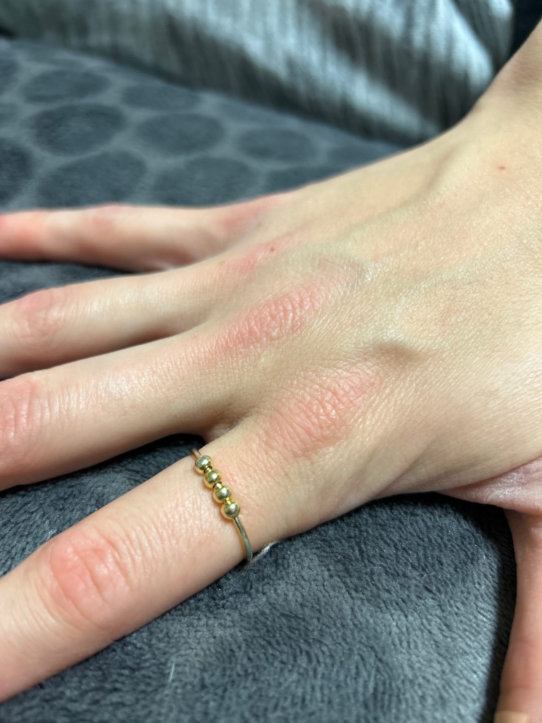 Customer photo review of Bague d'Anxiété Argent S925 - SELENE