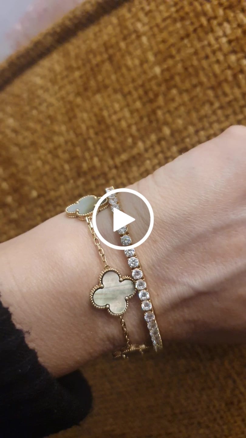 Customer video review of TENNISBOY BRACELET. - 3MM 18K GOLD