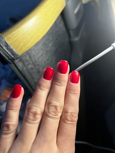Customer photo review of Gel polish Studios, Wild Fire, 8ml