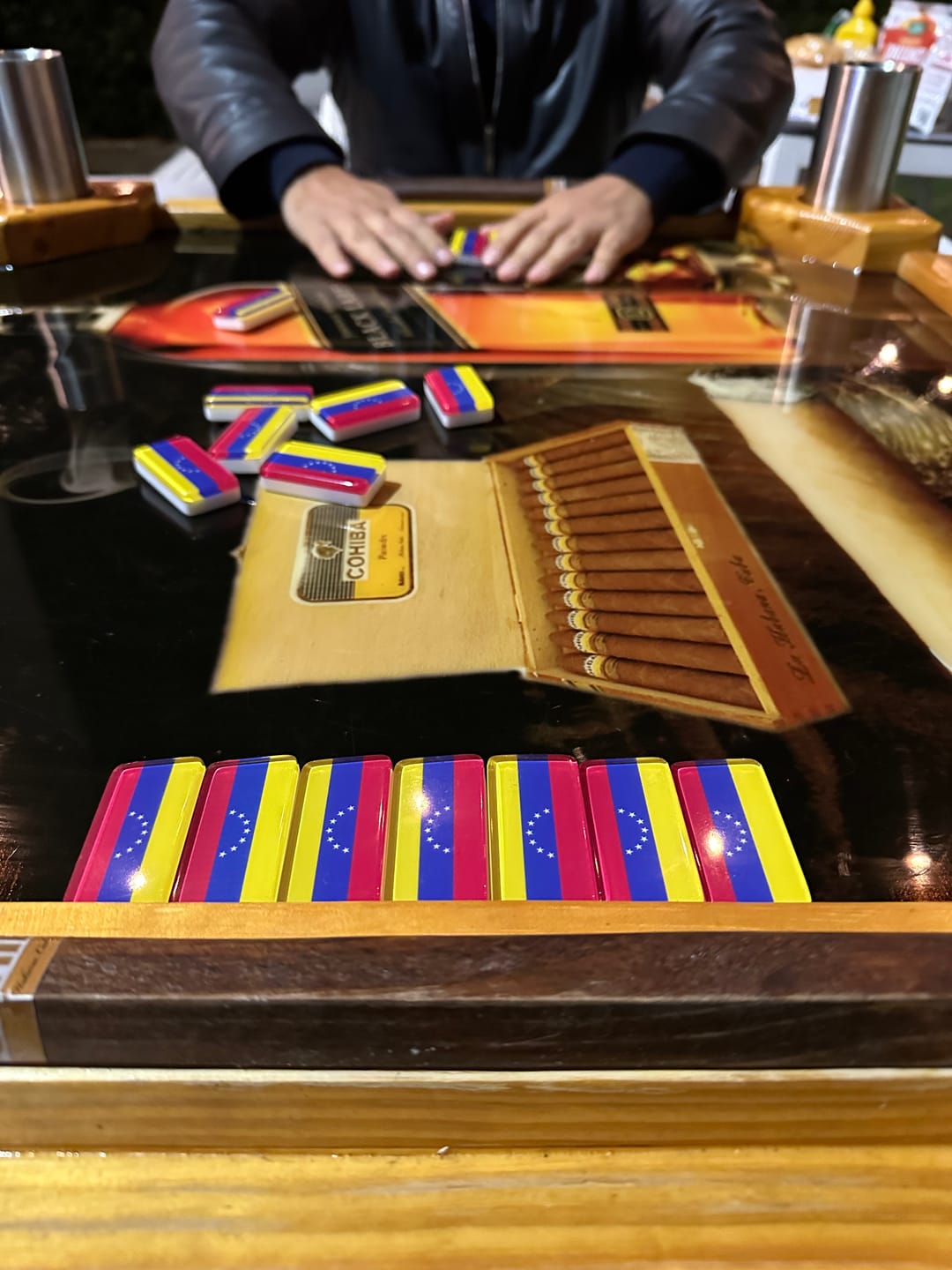 Customer photo review of Venezuelan Flag Dominos