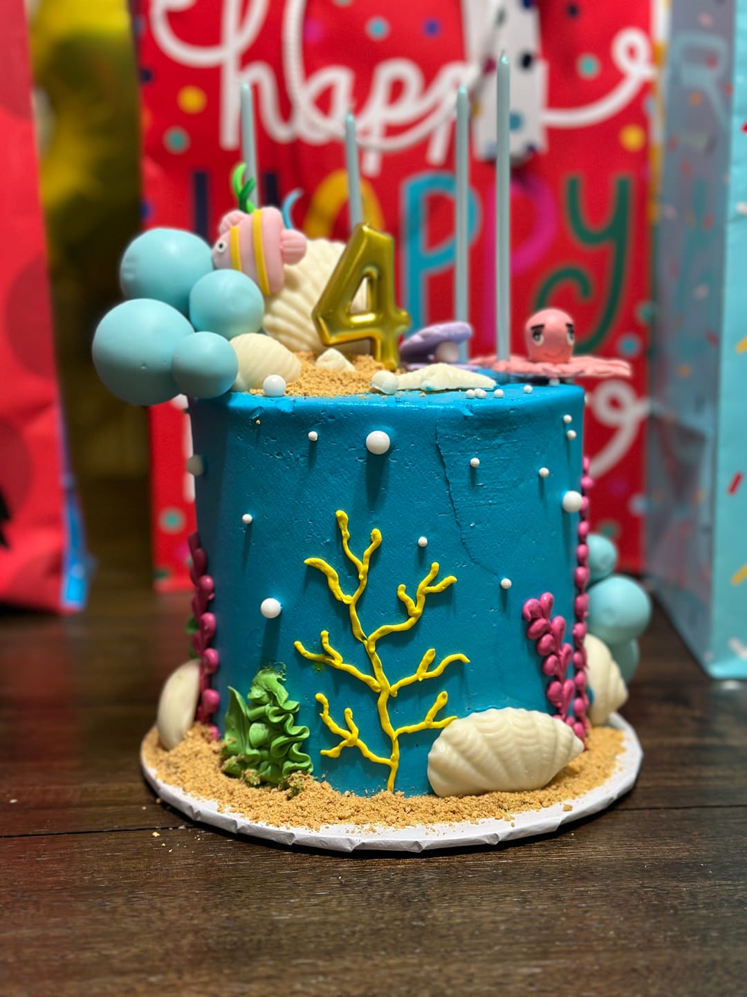 Customer photo review of Under The Sea Cake