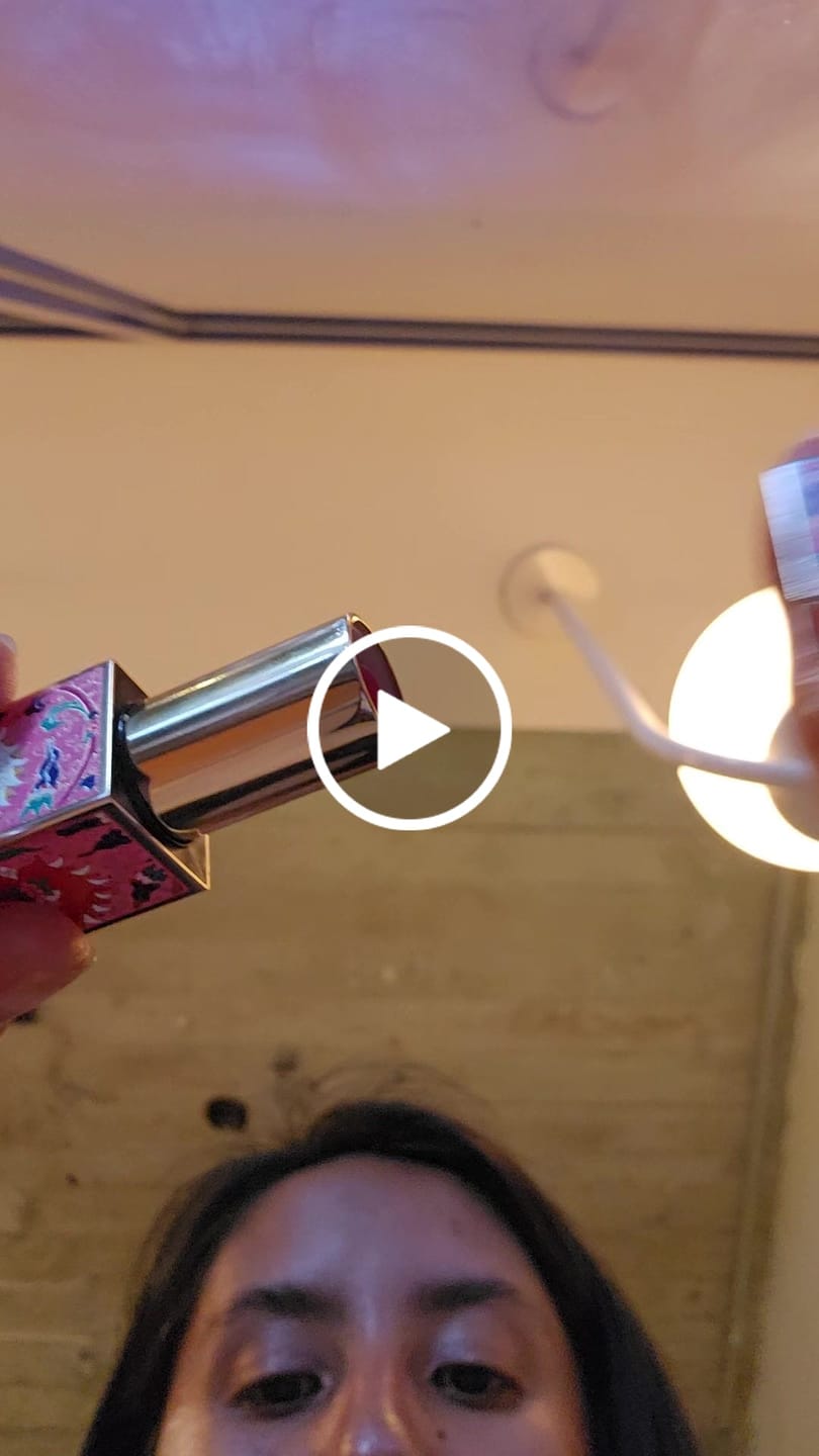 Customer video review of CATKIN Rouge Carving Lipstick