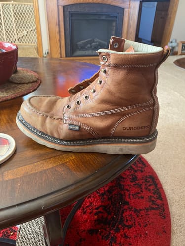 Customer photo review of 6 Inch Moc Toe Boot