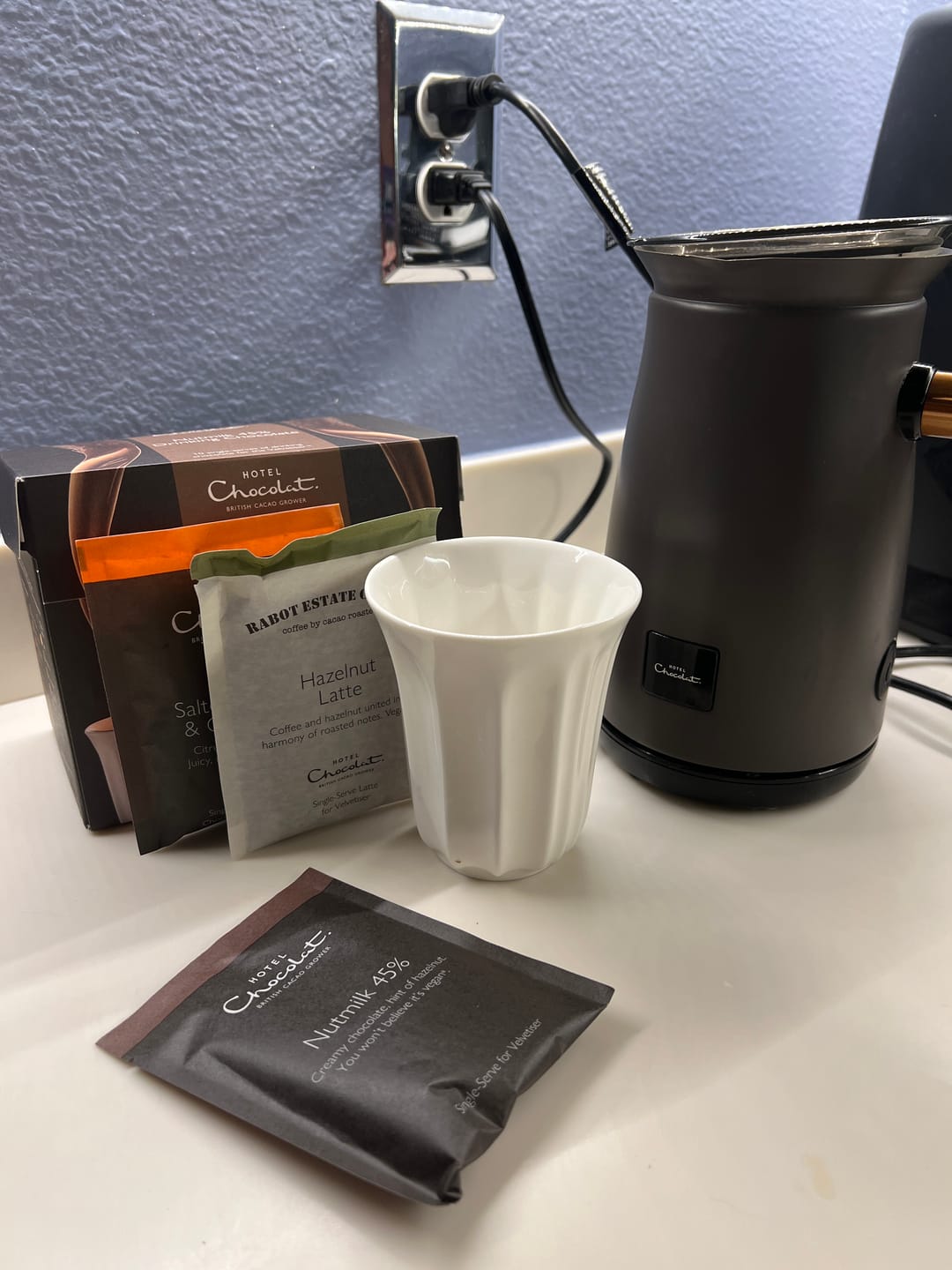 Customer photo review of Classic 70% Hot Chocolate Flakes