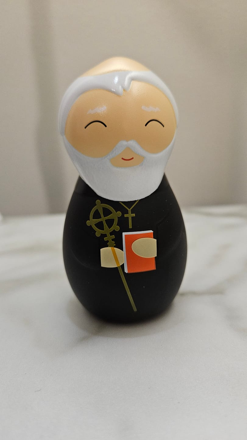 Customer photo review of St. Benedict Shining Light Doll