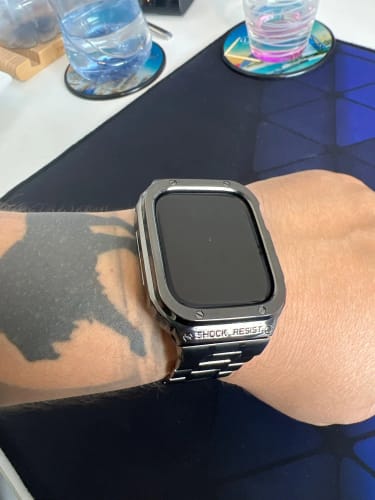 Customer photo review of ArmorSync Elite Apple Watchband