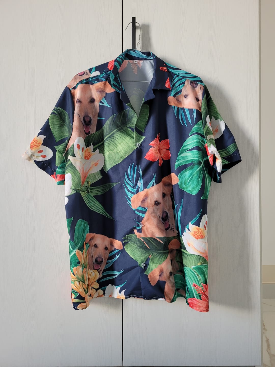 Customer photo review of La tua foto - Camicia hawaiana personalizzata