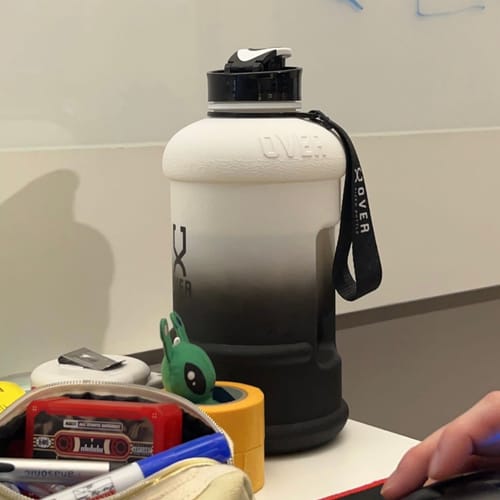 undefined review of 1.5L Oversized Bottle with Flip Cap image 1 out of 2