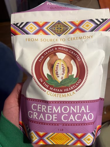 Customer photo review of Guatemalan Ceremonial Grade Cacao From the K’eqchi Mayalands