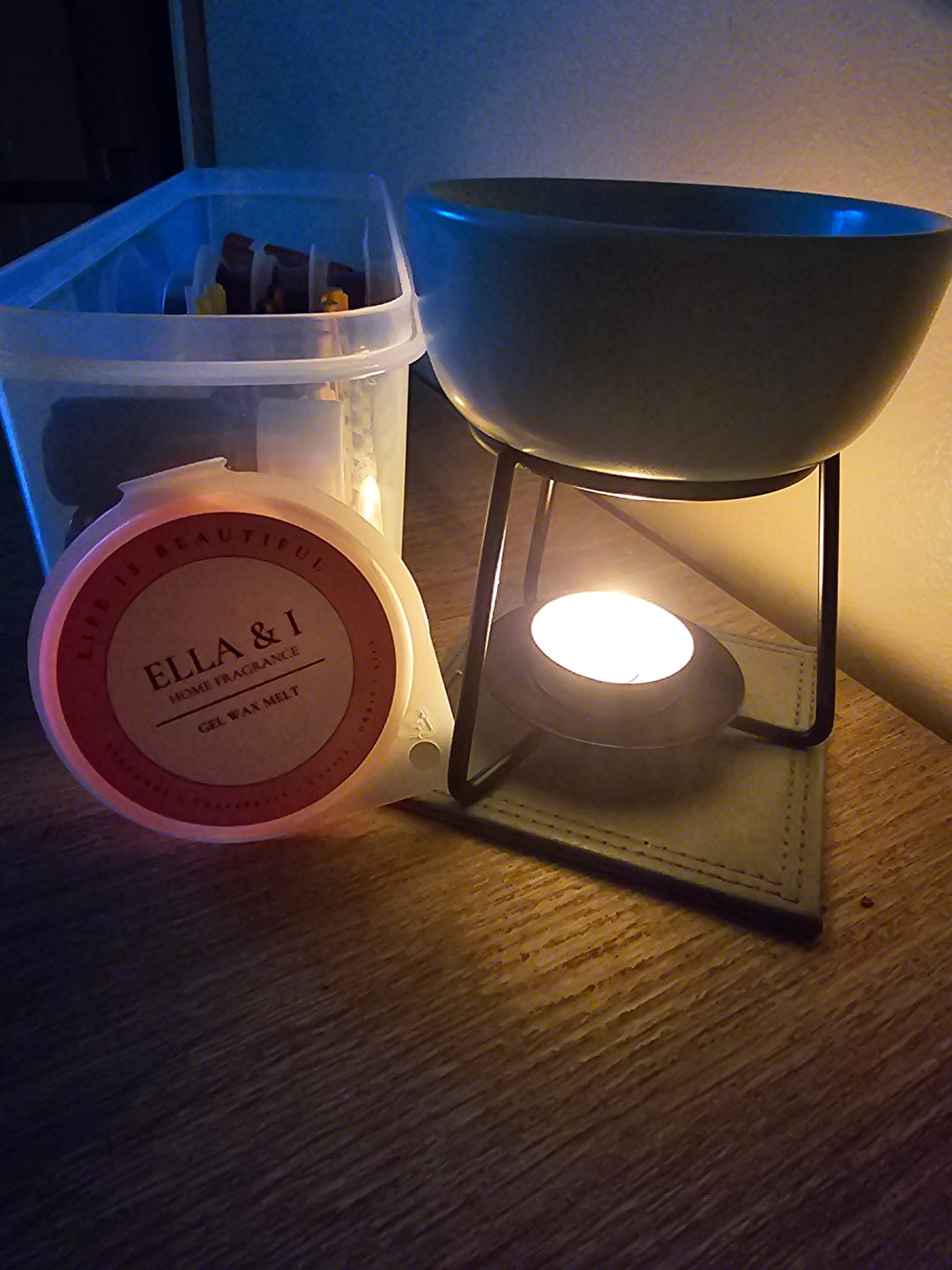 Customer photo review of His & Her Fragrance Set