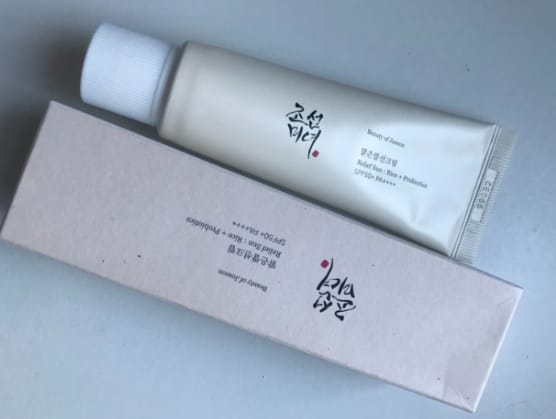 Customer photo review of BEAUTY OF JOSEON - Relief Sun Rice + Probiotics SPF50+ PA++++ 50 ML | Protector Solar Hidratante