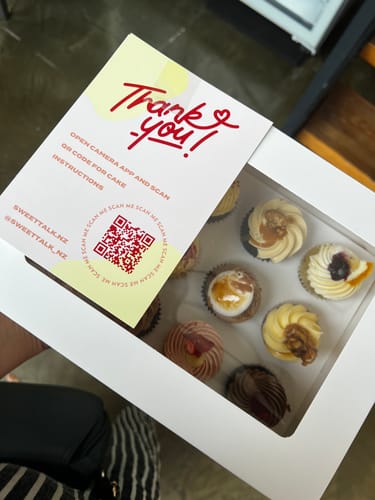 Customer photo review of Wedding Tasting Box