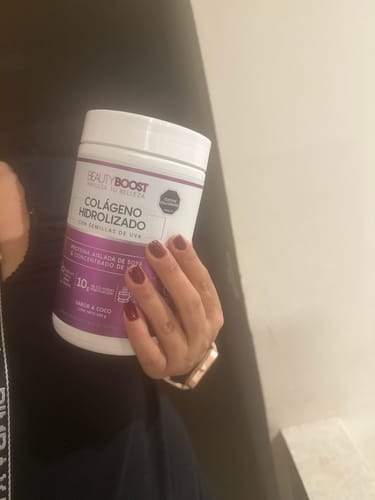Customer photo review of COLÁGENO HIDROLIZADO CON VITAMINA C, D3, BIOTINA Y SEMILLAS DE UVA