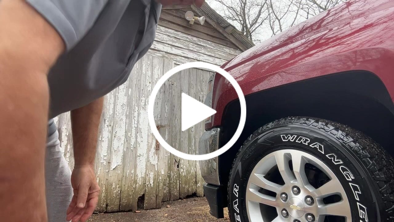 Customer video review of Wheel Cleaner