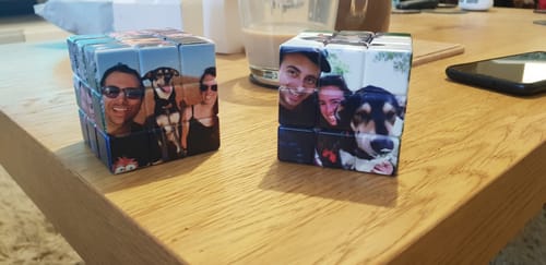 Customer photo review of קובייה הונגרית בהתאמה אישית