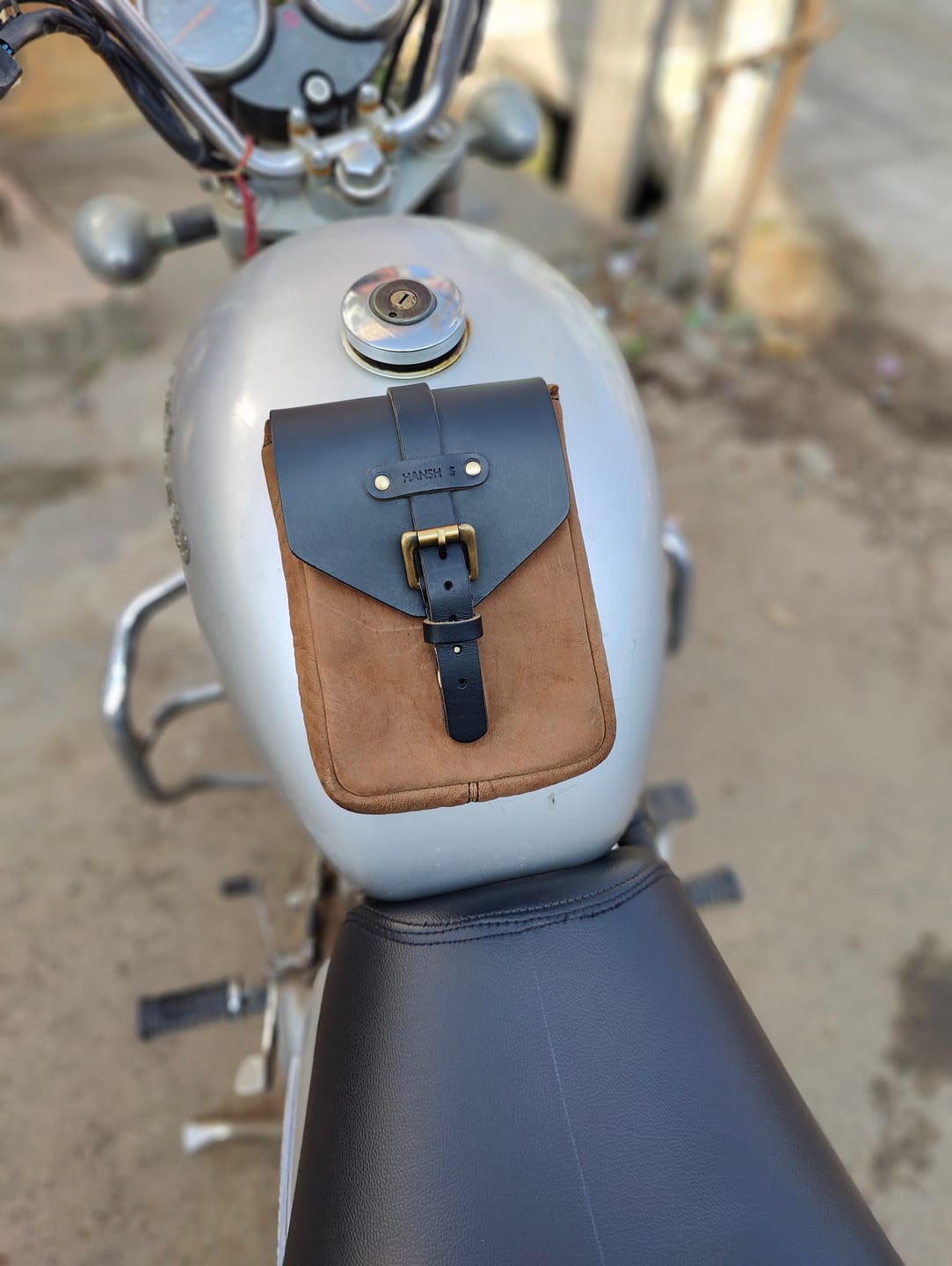 Customer photo review of tank pouch