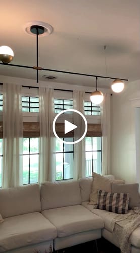 Customer video review of Mid-Century Modern 3-Light Kitchen Island Chandelier