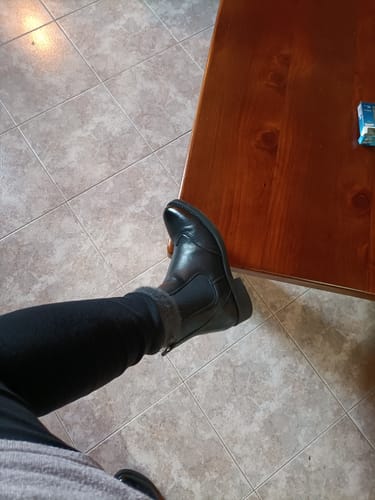 Customer photo review of Stivaletto di Eco-pelle basso