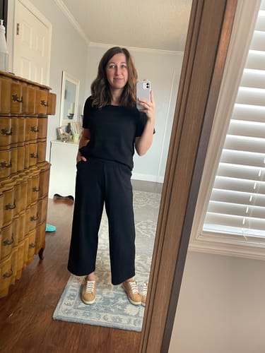 Customer photo review of thyme culottes