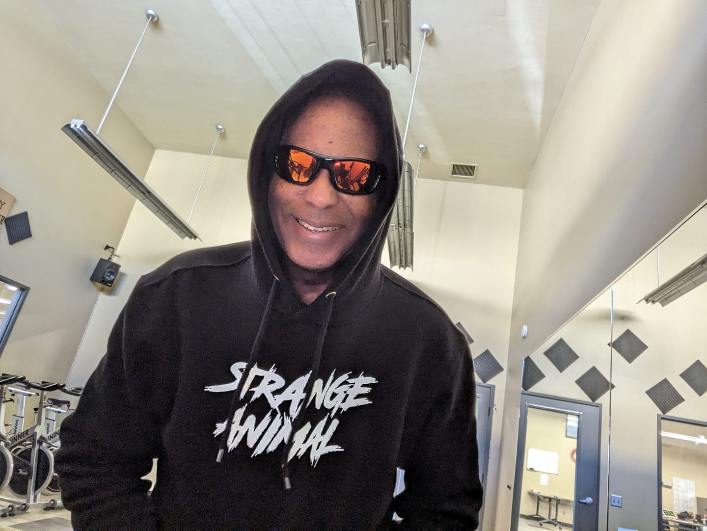 Customer photo review of Strange Animal Hoodie