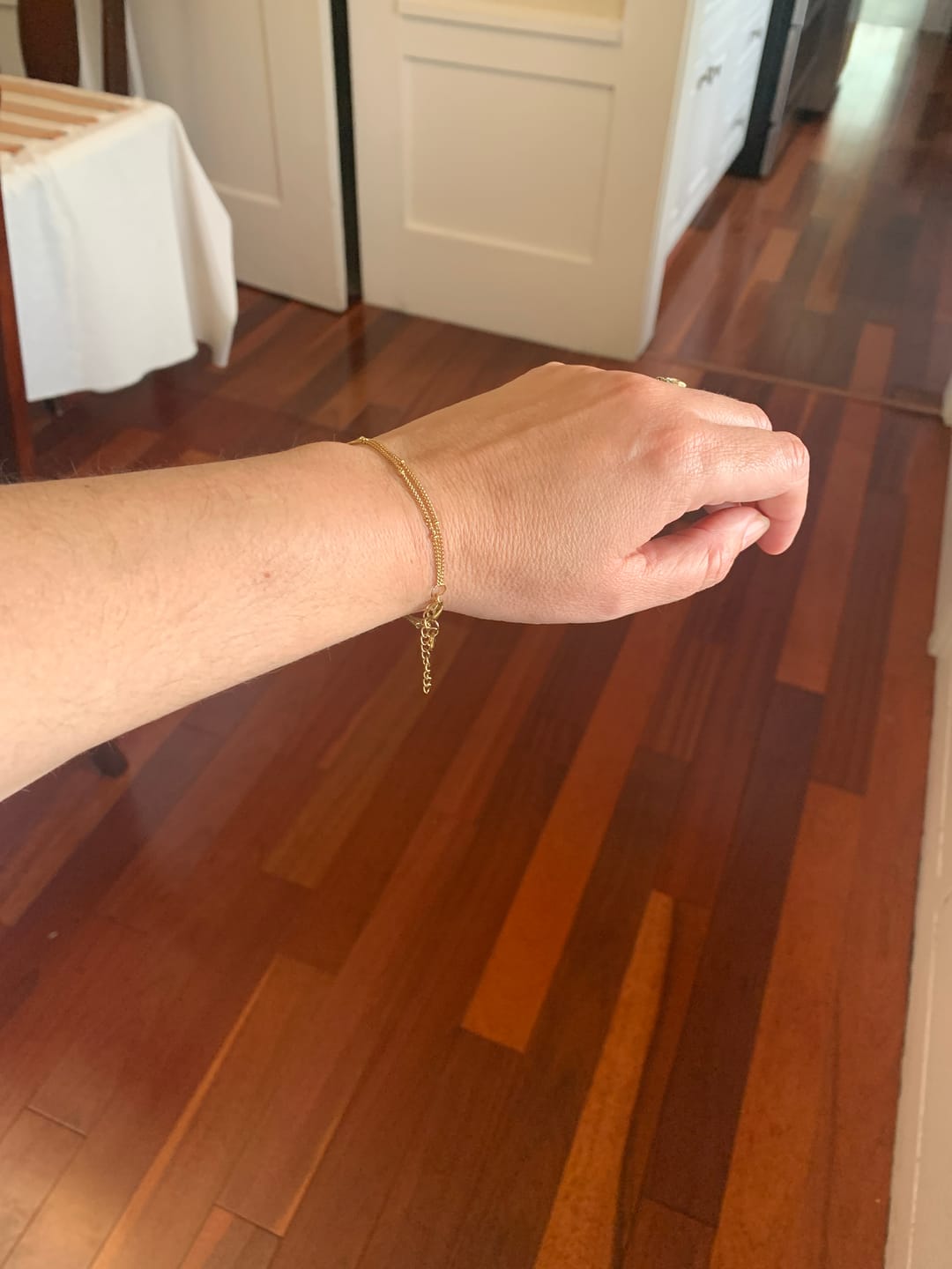 Customer photo review of Double Beaded Bracelet