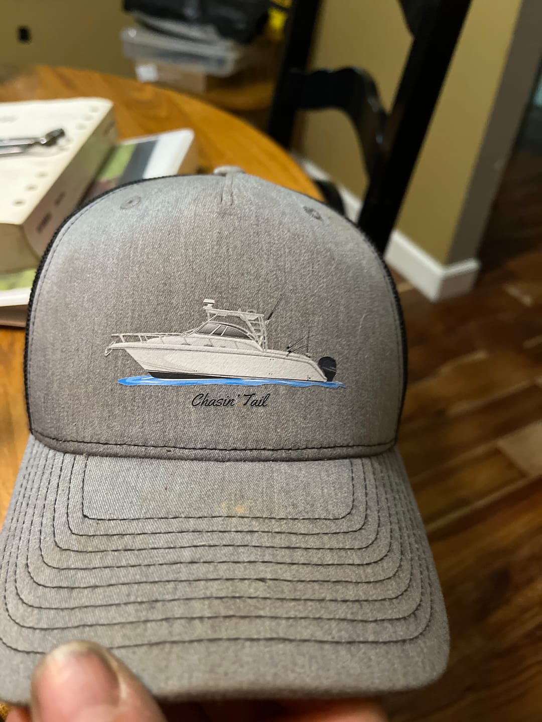 Customer photo review of Custom Trucker Hats