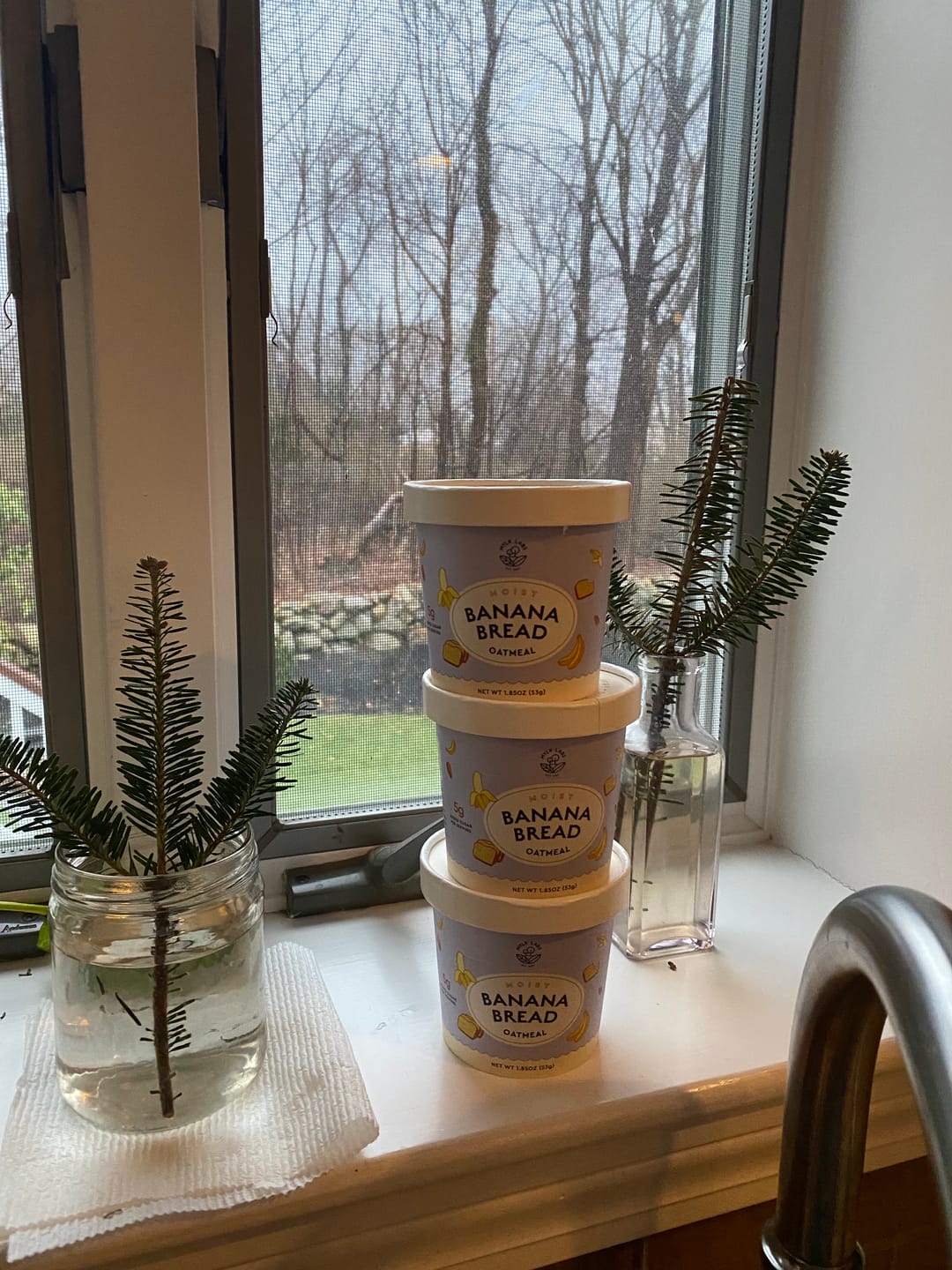 Customer photo review of Banana Nut Oatmeal