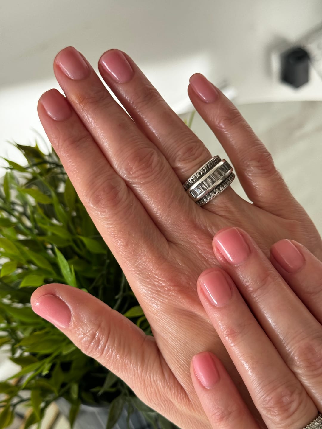 Customer photo review of Semilac Builder Gel Cover Super Rose 15g