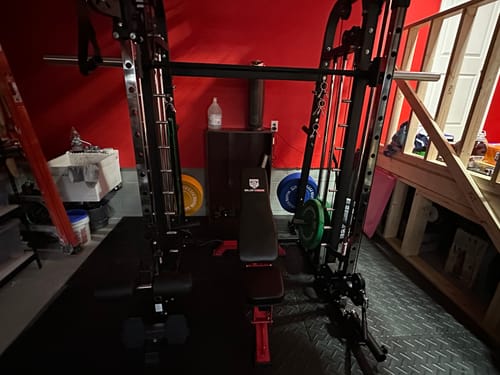Customer photo review of MAJOR All-in-One Home Gym Smith Machine Spirit B2