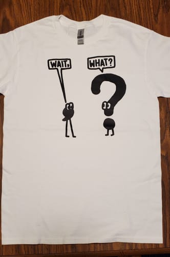 Customer photo review of WAIT WHAT DTF Transfer