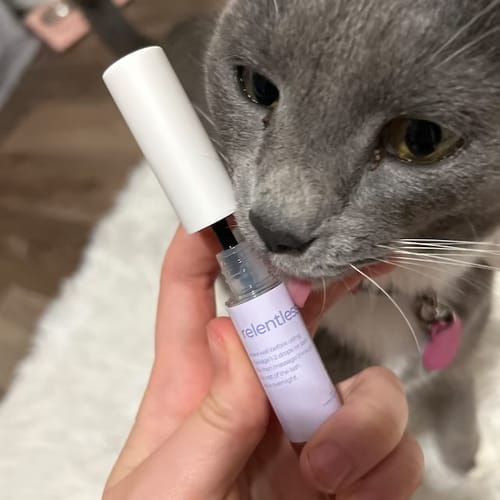 Customer photo review of LASH AND BROW SERUM