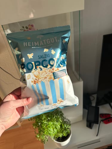Customer photo review of Bio Popcorn Salzig