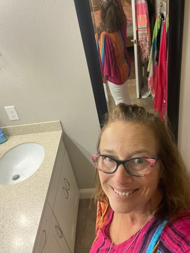 Customer photo review of Sunrise To Sunset Top