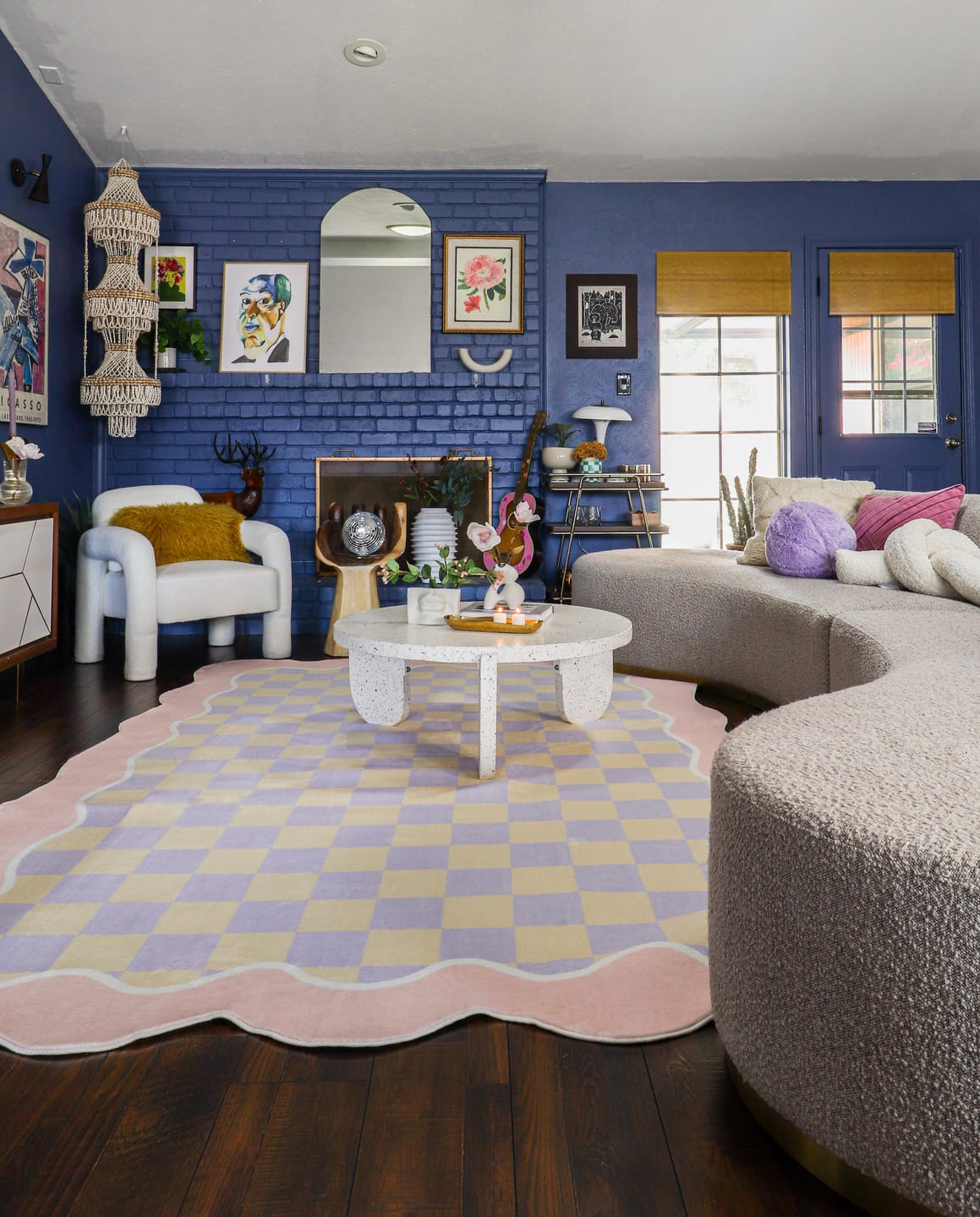 Customer photo review of Mellow Pastel Rug