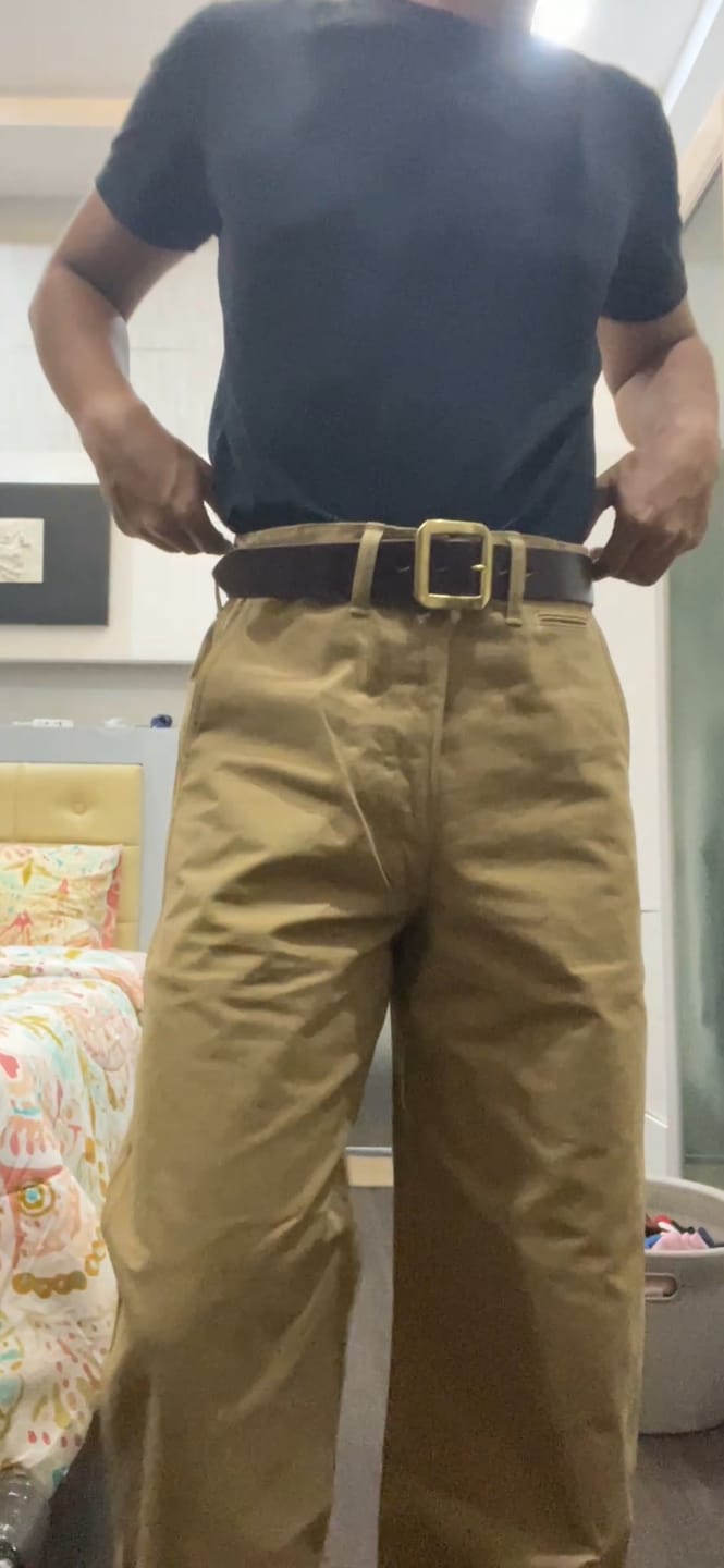 Customer photo review of 1944 USMC Officer Trousers - Khaki