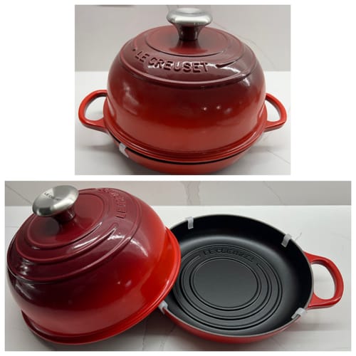 Customer photo review of Le Creuset Cast Iron Bread Oven
