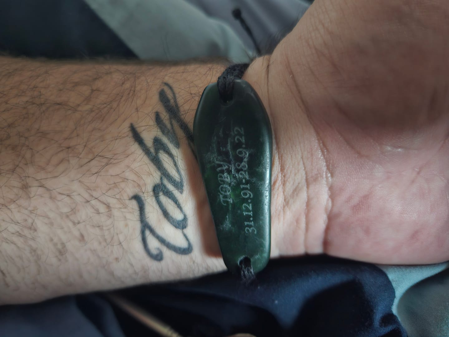 Customer photo review of Pendent replacement wax cord