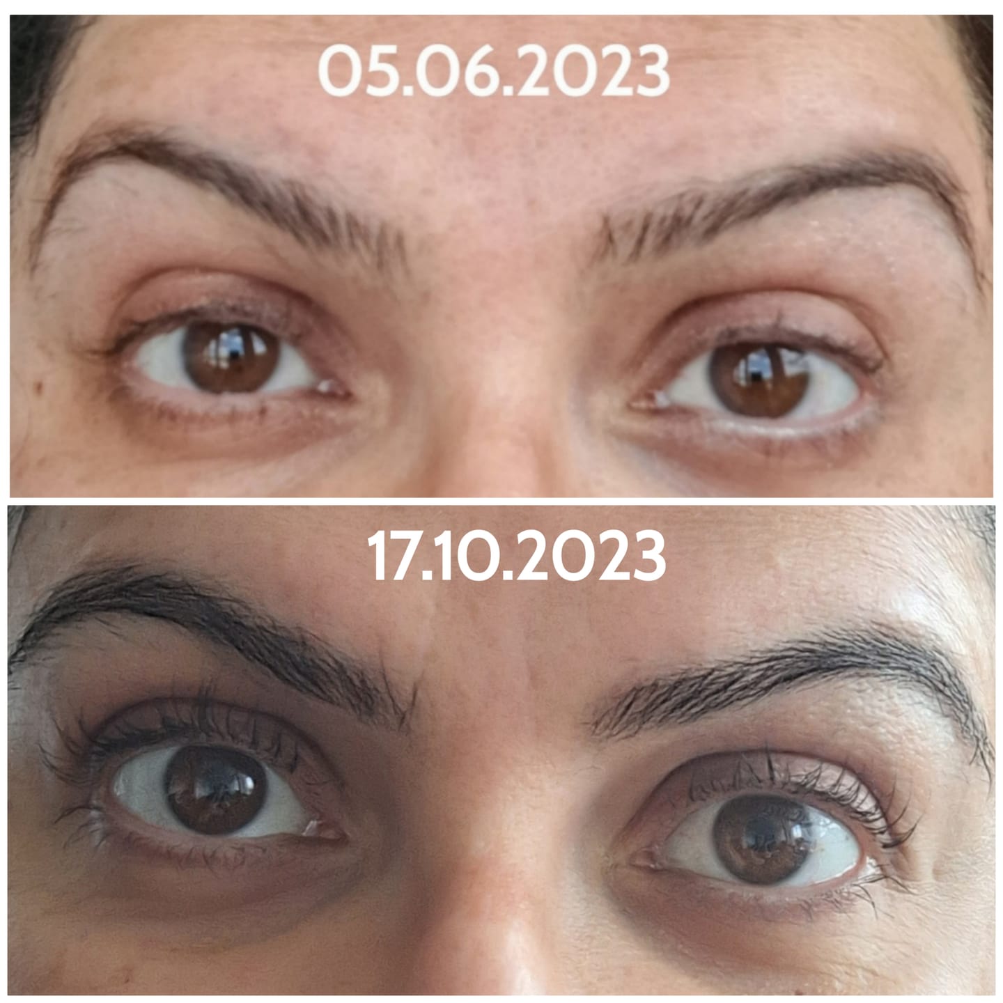 Customer photo review of LASHCOCA!NE PEPActive & BROWCOCA!NE