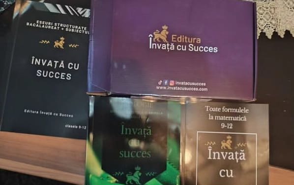 Customer photo review of Învață cu succes - Pachet Bacalaureat | Română + Matematică + Biologie 9-10