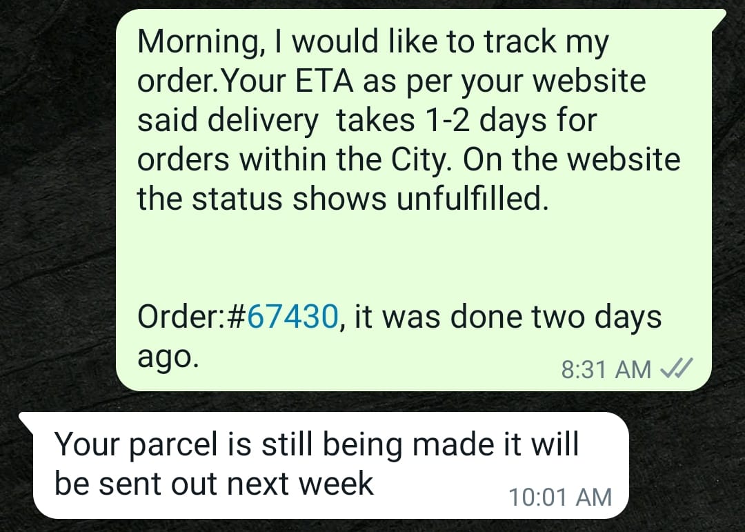 Customer photo review of Peruvian 4x4 Lace Wig - Water Wave