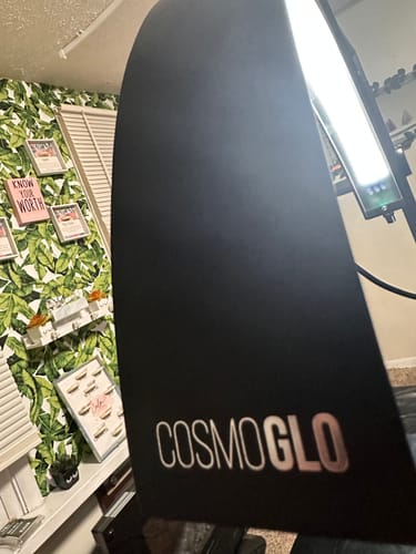 Customer photo review of The CosmoGlo XL Light Bundle + Phone Clip