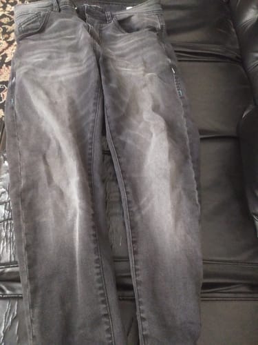 Customer photo review of Skinny Dark Grey Jeans 2.0