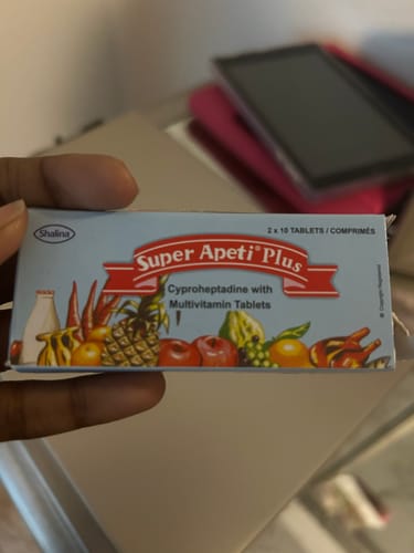 Customer photo review of Super Apeti Plus Tablet ( 20 TABLETS)