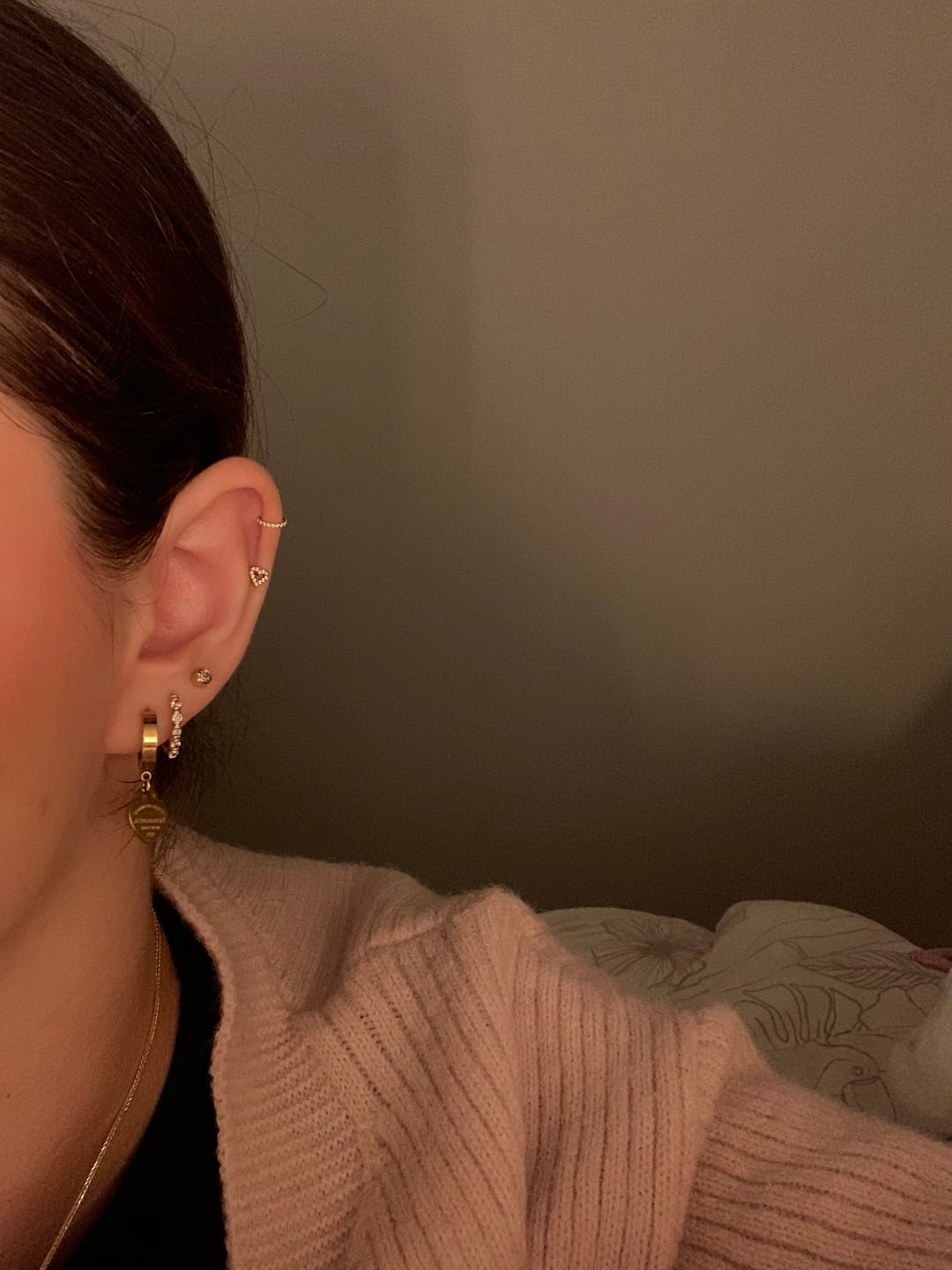 Customer photo review of Heart Piercing | Titan