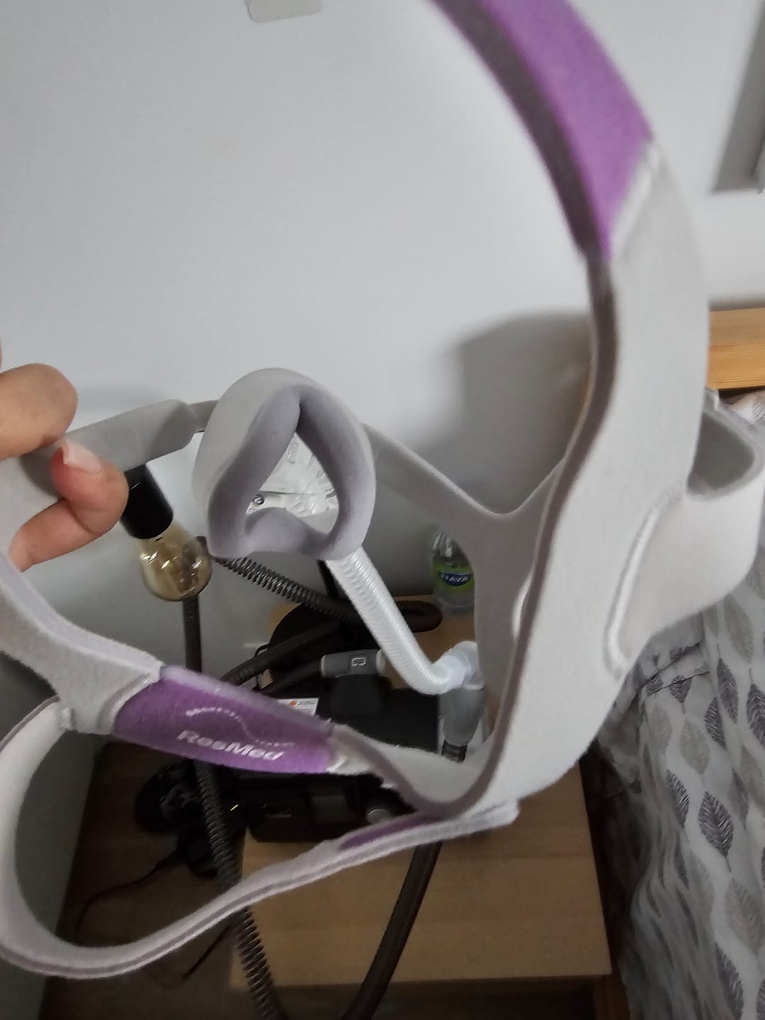 Customer photo review of AirTouch™ N20 Nasal Mask Complete System for Her