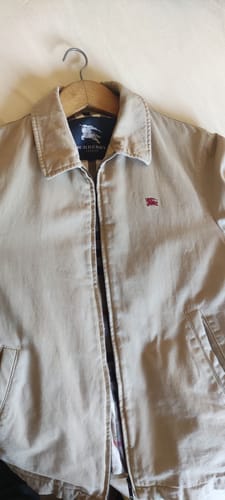 Customer photo review of Burberry Vintage Nova Check Jacket (M)