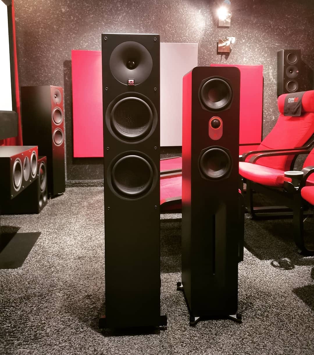 Customer photo review of Novus N5T 2-Way 5.25" Tower/Floorstanding Speaker Single