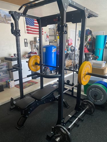 Customer photo review of Major Fitness PLM03 All-In-One Home Gym Power Rack