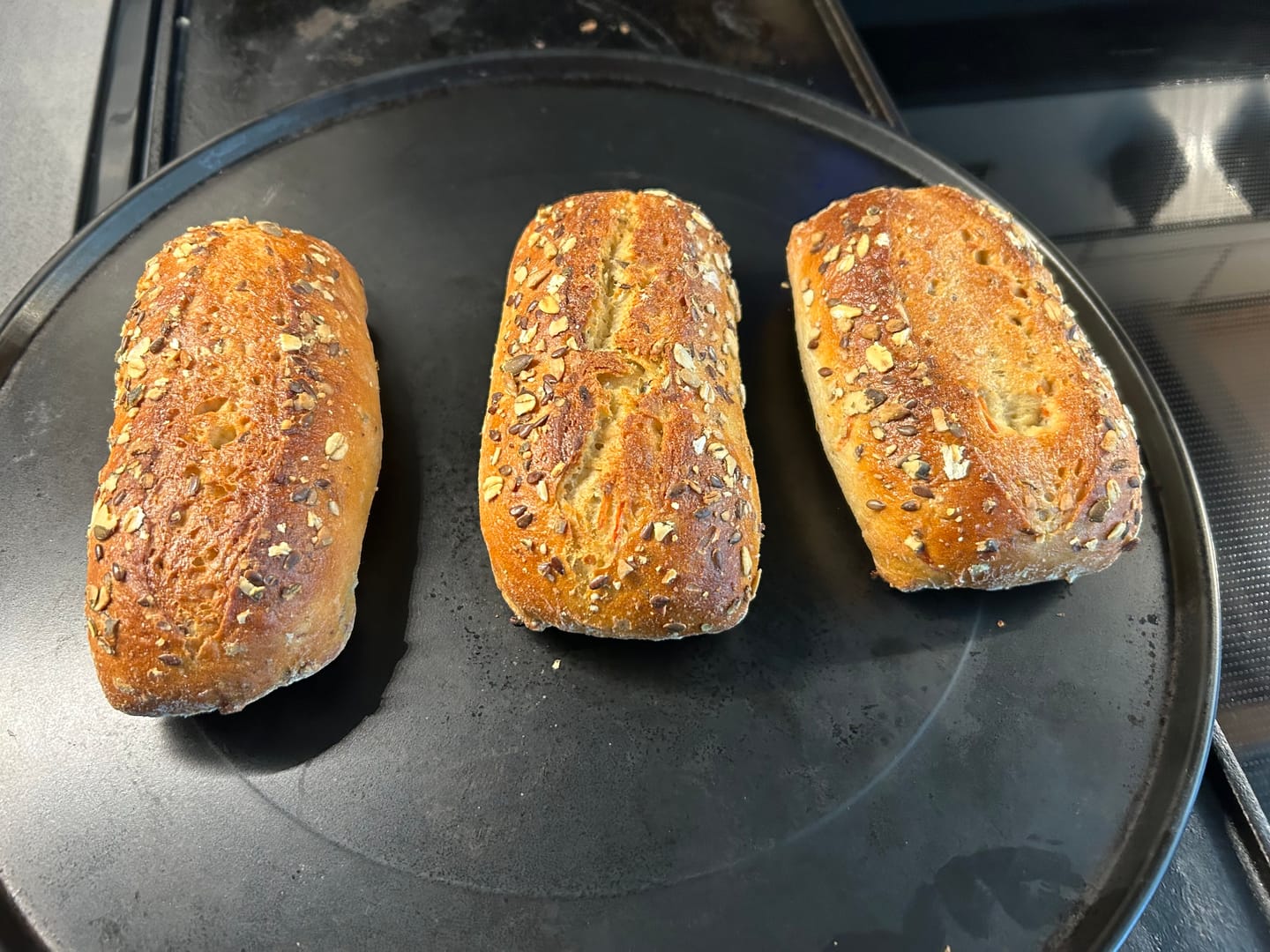 Customer photo review of Potato Carrot Rolls (5 pack)